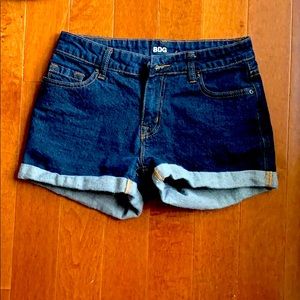 BDG mid rise Alexa denim shorts